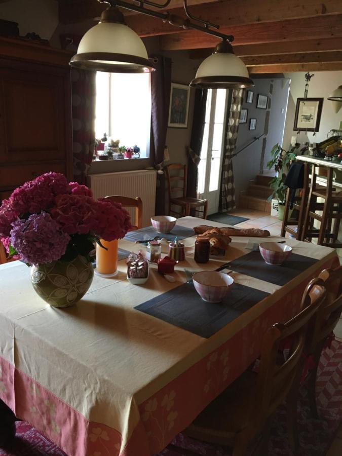 Bed and Breakfast La Ferme De Kerivoas Одьерн Экстерьер фото